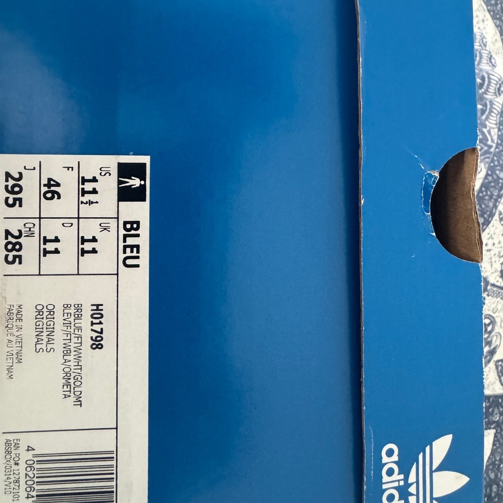 Adidas Blue Shoe Box - Picture 4 of 5